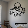 Image of Tribal Skull Decals