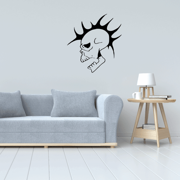 Image of Tribal Skull Decals