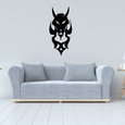 Image of Tribal Skull Decals