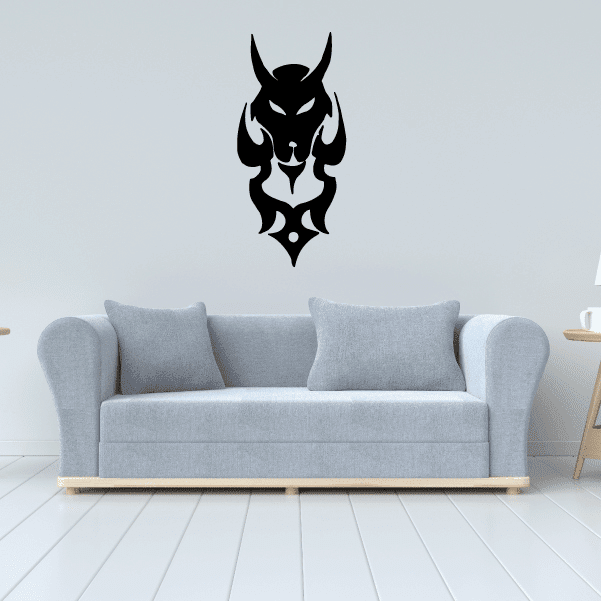 Image of Tribal Skull Decals