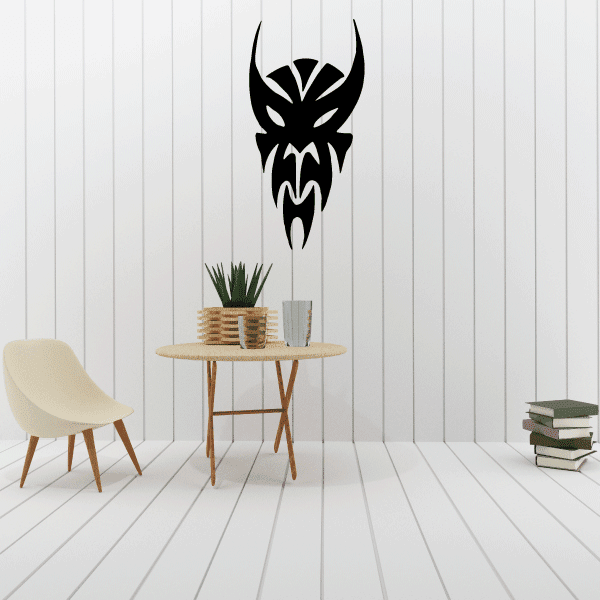 Image of Tribal Skull Decals