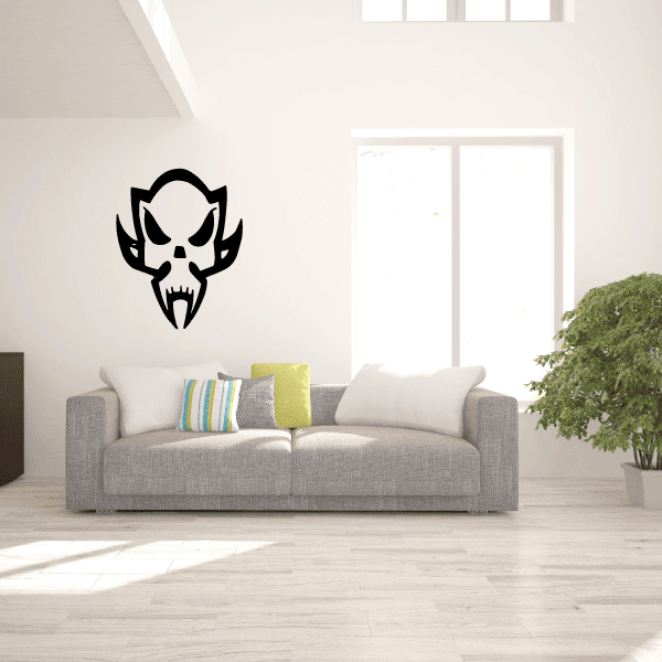 Image of Tribal Skull Decals