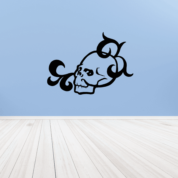 Image of Tribal Skull Decals