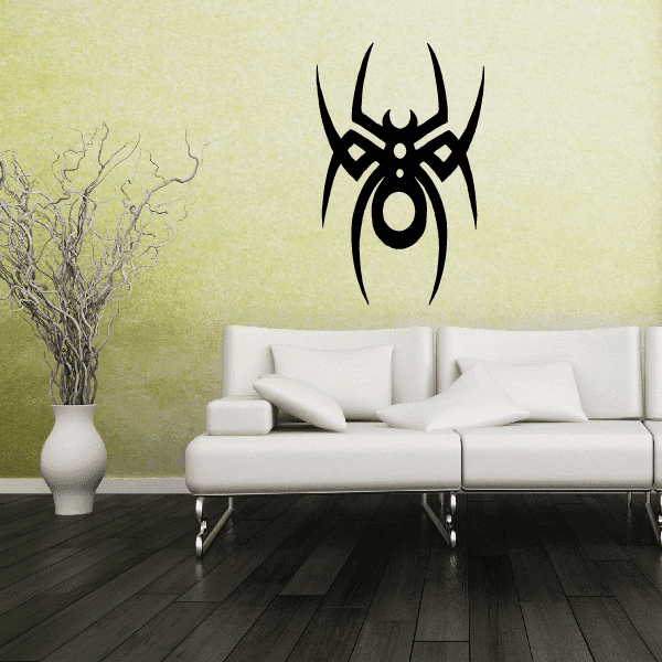 Image of Tribal Style Spider Decal