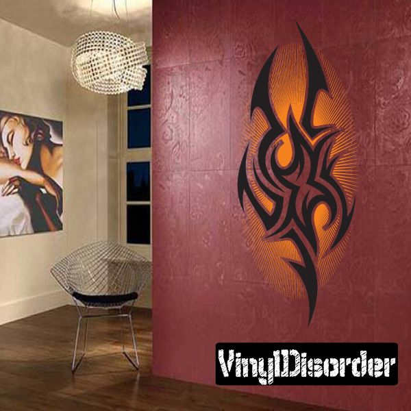 Image of Tribal Tattoos Wall Decal - Vinyl Sticker - Car Sticker - Die Cut Sticker - DC 042