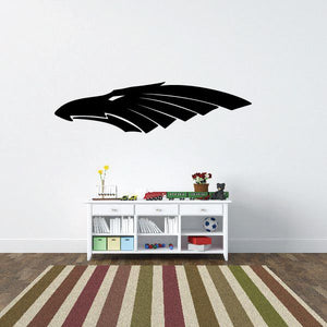 Tribal vehicle pinstripe vinyl decal, black angular stripe graphic