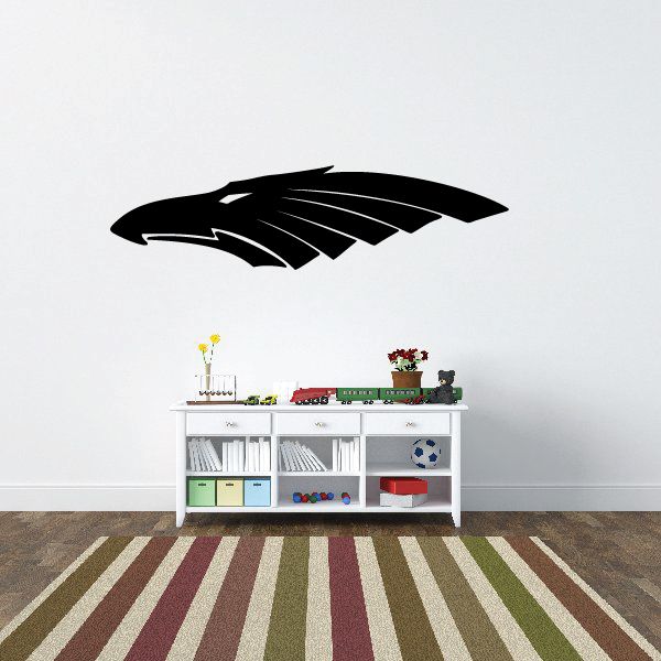 Tribal vehicle pinstripe vinyl decal, black angular stripe graphic
