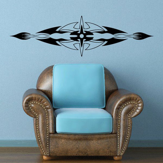 Image of Tribal Vehicle Pinstripe Wall Decal - Vinyl Decal - Car Decal - MC113