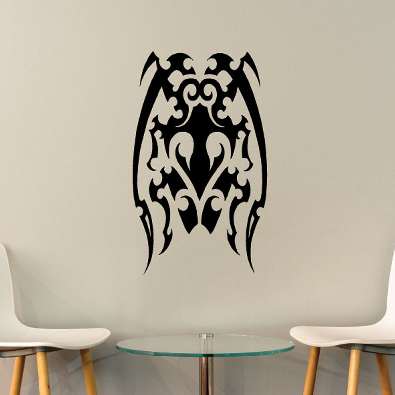 Image of Tribal Wicked Back Roach Decal