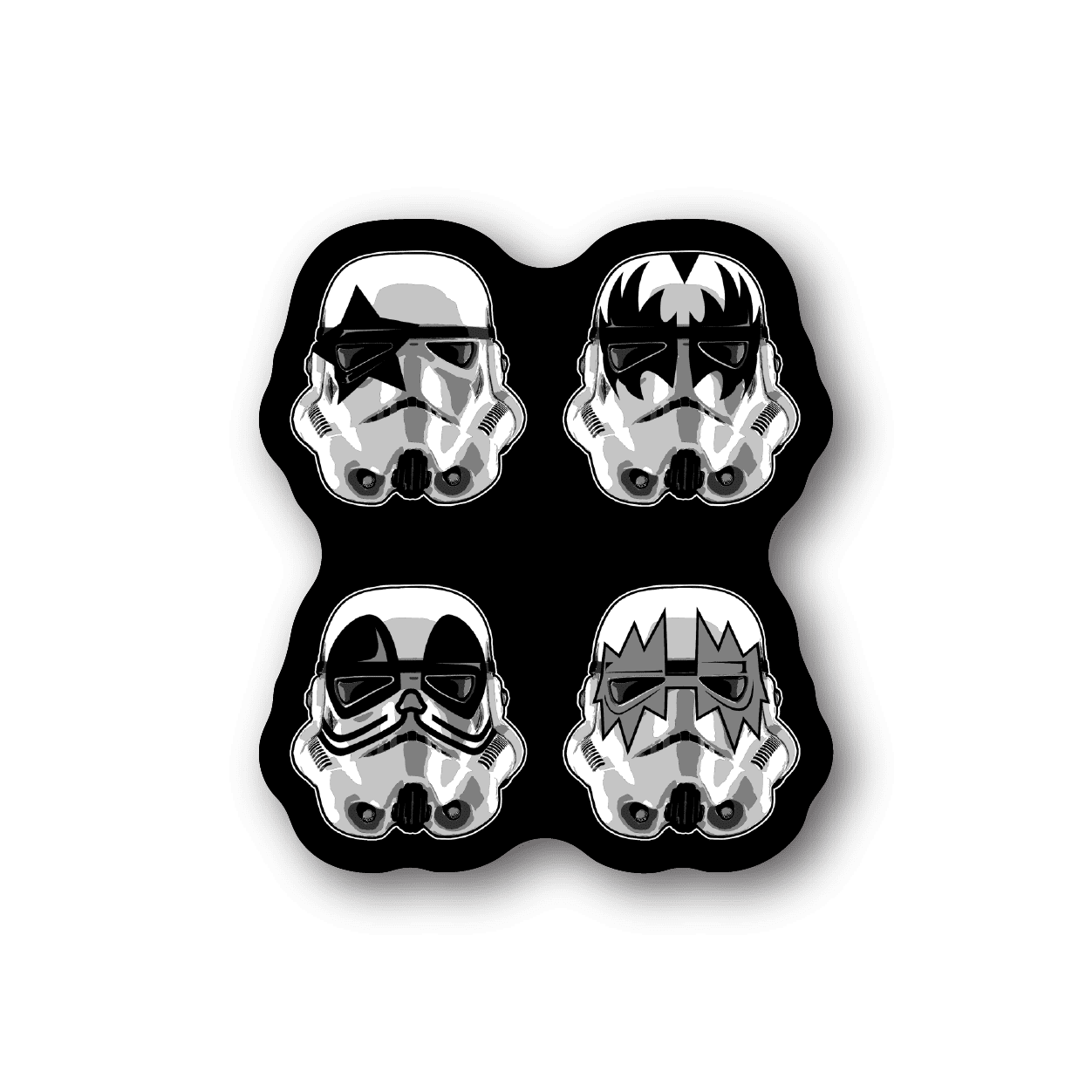 Image of Trooper Rockstar Sticker