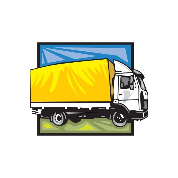 Image of Truck Wall Decal - Vinyl Sticker - Car Sticker - Die Cut Sticker - DC 009