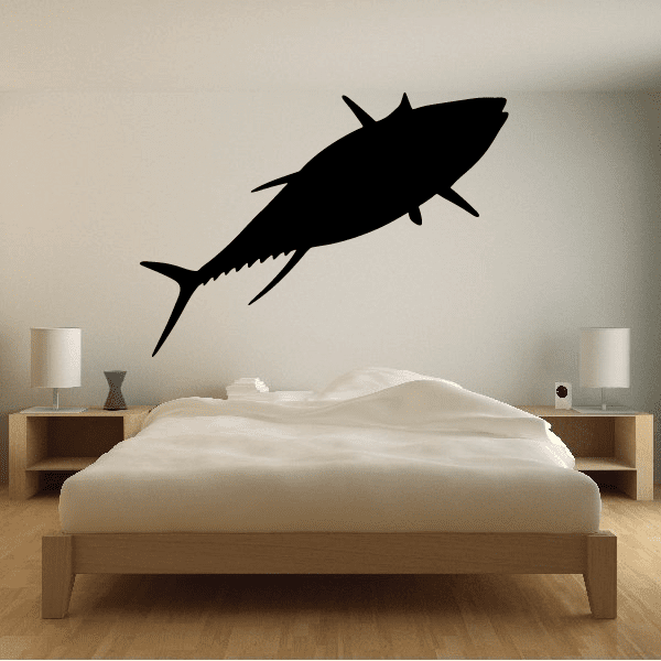 Image of Tuna Fish Wall Decal - Vinyl Decal - Car Decal - 001