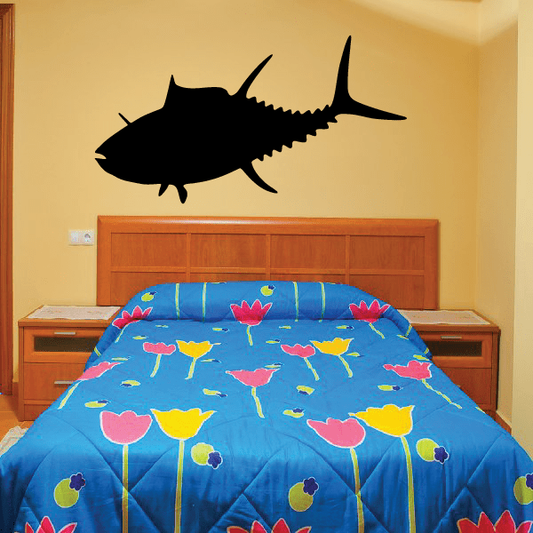 Image of Tuna Fish Wall Decal - Vinyl Decal - Car Decal - 003