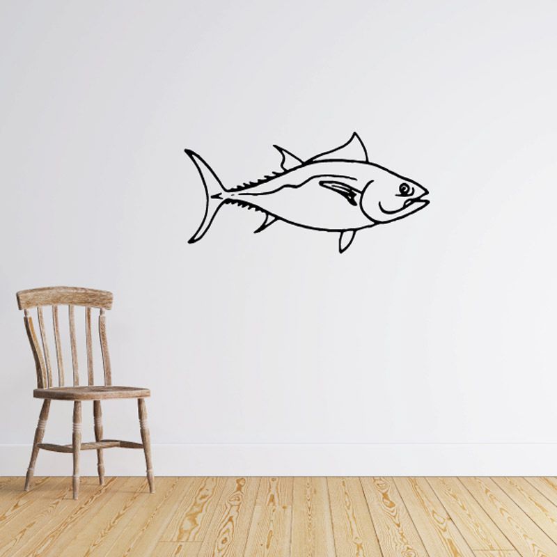 Image of Tuna Wall Decal - Vinyl Decal - Car Decal - DC449