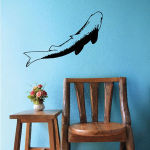 Brown trout fish wall decal
