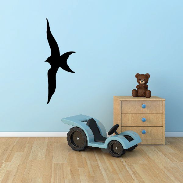 Image of Turning Flying Shore Bird Decal