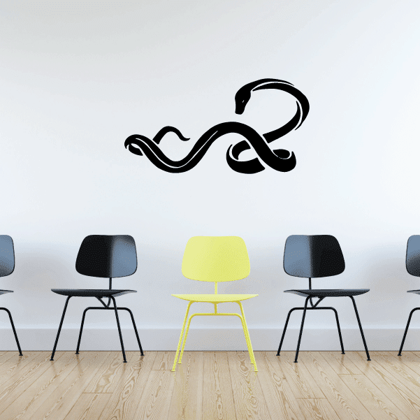 Image of Twisting Slithering Snake Decal