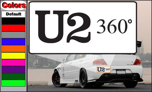 Image of U2360 Decal