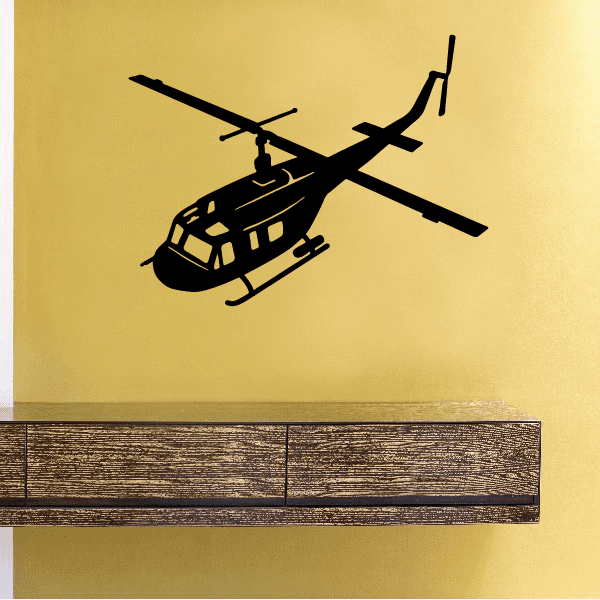 Image of UH-1 Iroquois Helicopter Decal