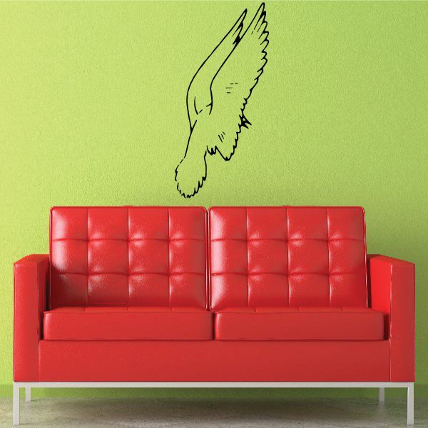 Image of Upward Wings Span Dove Decal