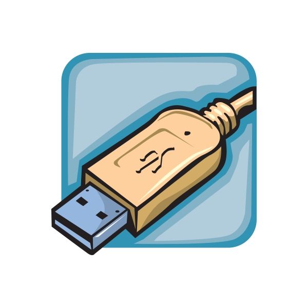 Image of USB Cable Sticker