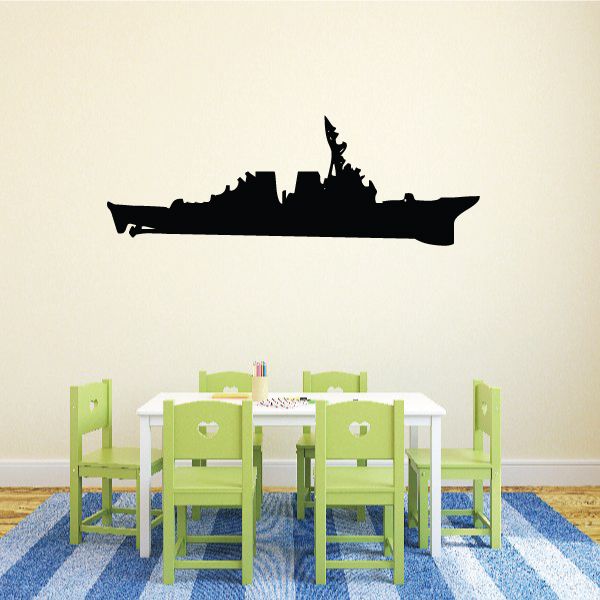 Image of USS Bunker Hill Decal