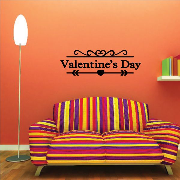 Image of Valentine's Day Lovely Bar Design Decal