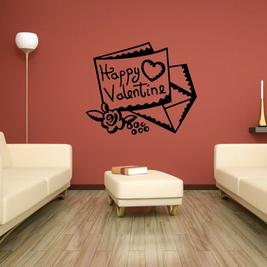 Image of Valentines Card Decal