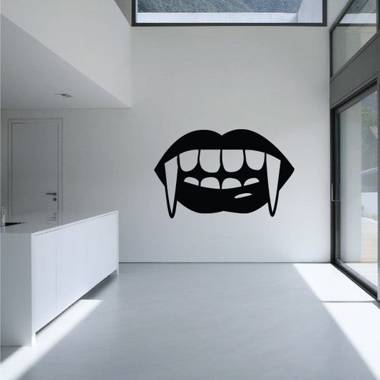 Image of Vampire Teeth Decal