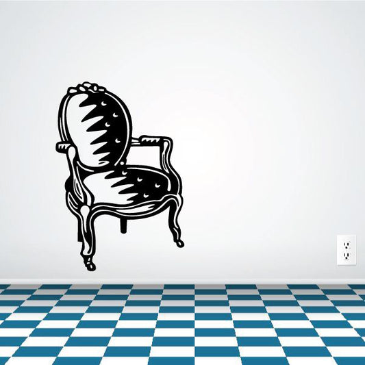 Image of Vanity Chair Decal