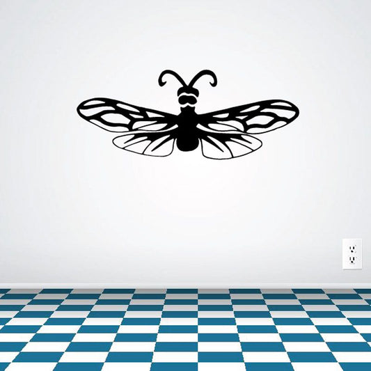 Image of Vein Wing Butterfly Decal