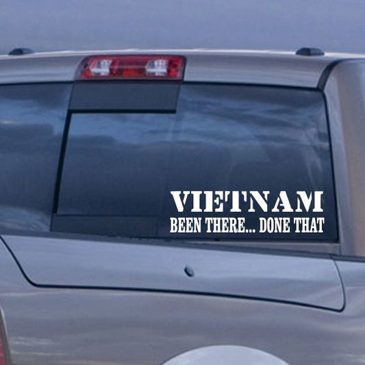 Image of Vietnam Been There Done That Decal