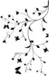 Vine with Butterflies Decal