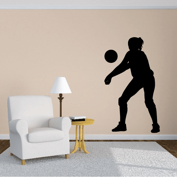 Image of Volleyball Hitter Decal