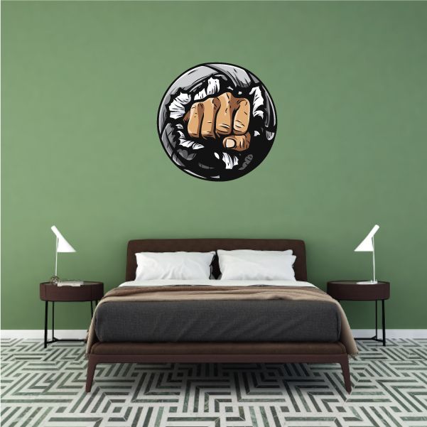 Image of Volleyball Wall Decal - Vinyl Car Sticker - Uscolor004
