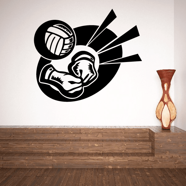 Image of Volleyball Wall Decal - Vinyl Decal - Car Decal - CDS010