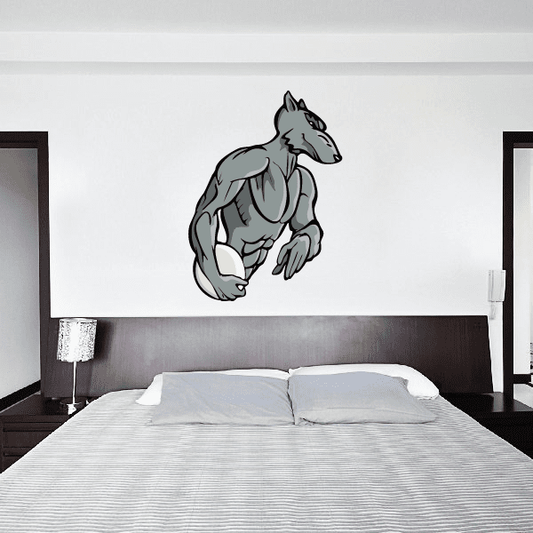 Image of Volleyball Wall Decal - Vinyl Sticker - Car Sticker - Die Cut Sticker - CDSCOLOR006