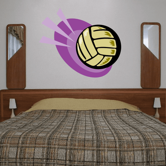 Image of Volleyball Wall Decal - Vinyl Sticker - Car Sticker - Die Cut Sticker - CDSCOLOR008