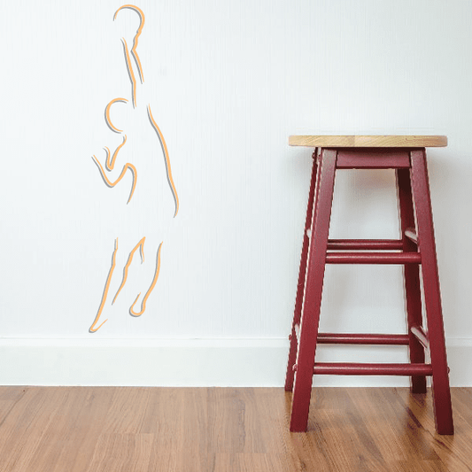 Image of Volleyball Wall Decal - Vinyl Sticker - Car Sticker - Die Cut Sticker - CDSCOLOR034