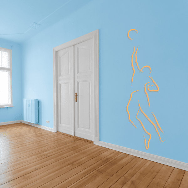 Image of Volleyball Wall Decal - Vinyl Sticker - Car Sticker - Die Cut Sticker - CDSCOLOR039