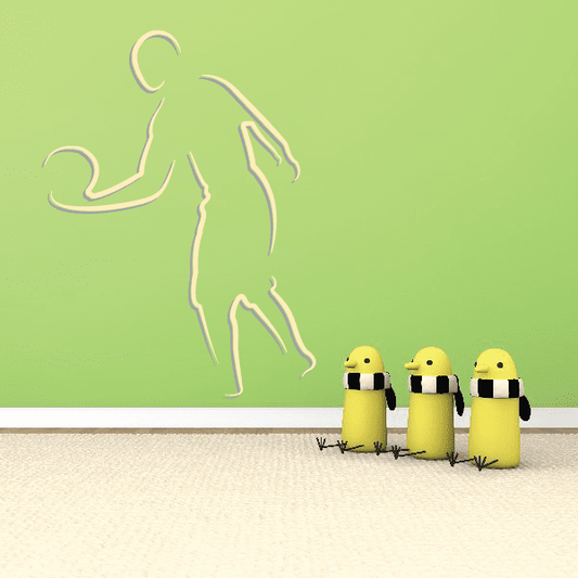 Image of Volleyball Wall Decal - Vinyl Sticker - Car Sticker - Die Cut Sticker - CDSCOLOR042