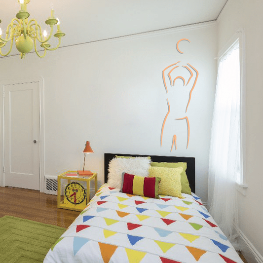 Image of Volleyball Wall Decal - Vinyl Sticker - Car Sticker - Die Cut Sticker - CDSCOLOR048