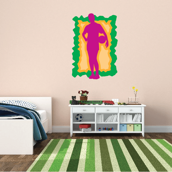 Image of Volleyball Wall Decal - Vinyl Sticker - Car Sticker - Die Cut Sticker - CDSCOLOR071