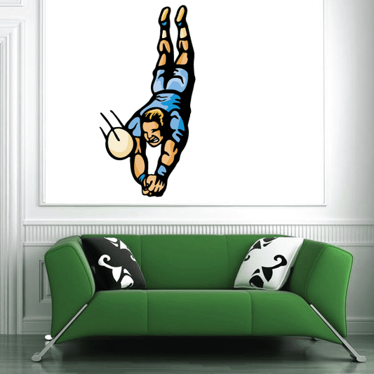 Image of Volleyball Wall Decal - Vinyl Sticker - Car Sticker - Die Cut Sticker - CDSCOLOR107