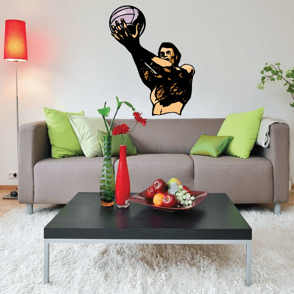 Image of Volleyball Wall Decal - Vinyl Sticker - Car Sticker - Die Cut Sticker - CDSCOLOR116