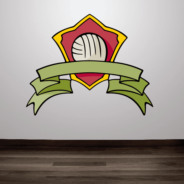 Image of Volleyball Wall Decal - Vinyl Sticker - Car Sticker - Die Cut Sticker - CDSCOLOR141