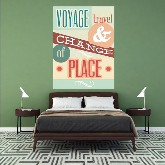 Image of Voyage Travel and Change of Place Sticker