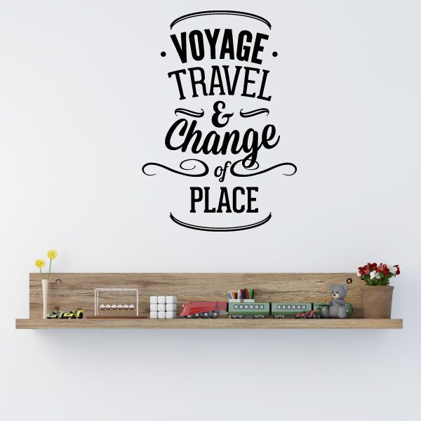 Image of Voyage Travel and Change Of Place Wall Decal