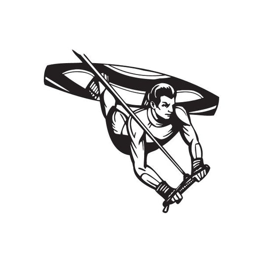 Image of Wakeboarding Batwing Decal