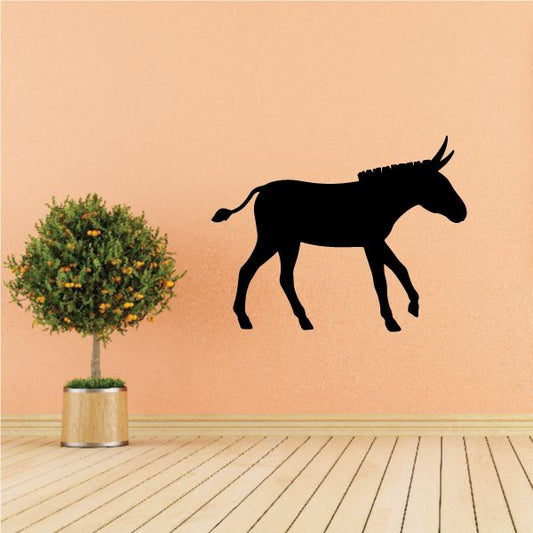 Image of Walking Donkey Decal